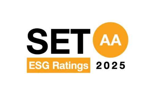 บริษัทฯ ได้รับการคัดเลือกให้อยู่ในกลุ่มหุ้งยั่งยืน ประจำปี 2568