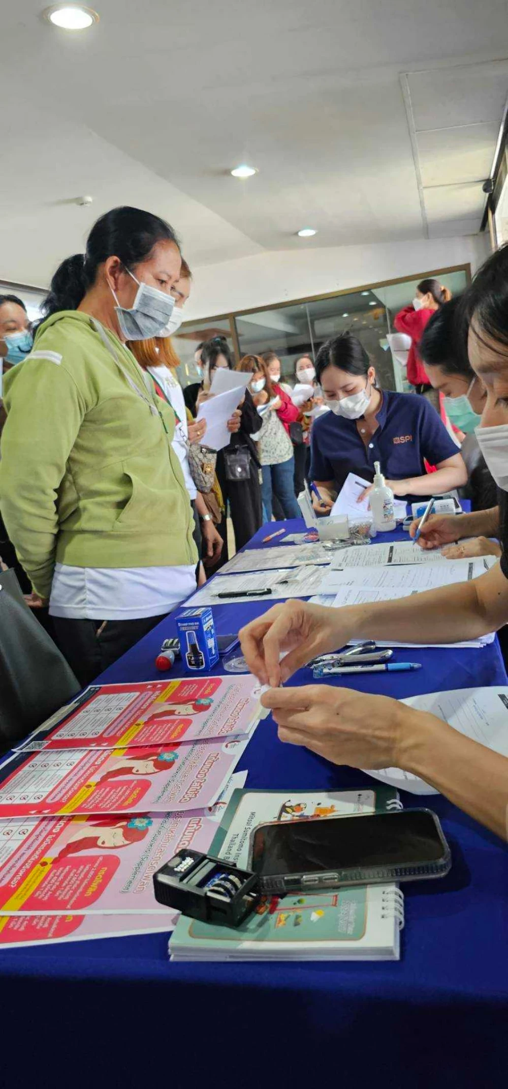โครงการ “เครือสหพัฒน์อุ่นใจ ร่วมต้านภัยมะเร็ง ปากมดลูก