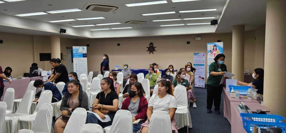 โครงการ “เครือสหพัฒน์อุ่นใจ ร่วมต้านภัยมะเร็ง ปากมดลูก
