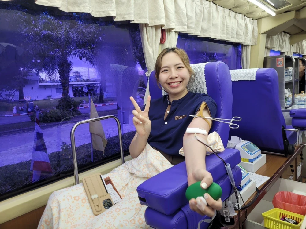A blood donation center Activities